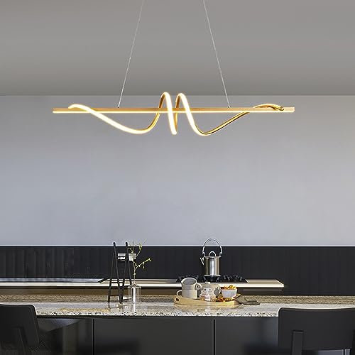 Lanekd LED Pendelleuchte Esstisch Esszimmerlampe,LED Hängelampe Esstischlampe Dimmbar Hue Küchenlampe Hängend Lampe Modern Kreative Designer Kronleuchter Flur Wohnzimmer Tisch Büro Decken Leuchte
