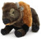 Uni-Toys - Bison, sitzend - 29 cm (Länge) - Plüsch-Büffel, Wisent - Plüschtier, Kuscheltier