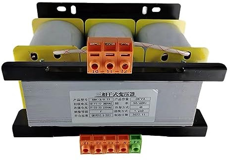 Transformateur triphasé, 380V à 220V Servo 3KVA à 220v3000VA Transformateur d'isolement