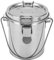 Paintbrush Cleaner paint brush washer Leakproof Removable Strainer Stainless Steel Paint Brush Washing Bucket brush washer for Bristle Brushes