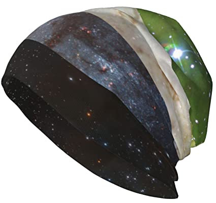 942 Strickmützen Aromantic Galaxy Pride Flag LGBTQ Sommermütze Klassische Nachtmütze Elastisch Beanie Mütze Für Herren Und Damen, Für Damen, Skifahren, Radfahren