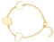 d'origine Polen Landkarten Armband Gold Unisex Damen Herren, Polnischer Schmuck, Polnisches Armband, Polen Flaggen Schmuck