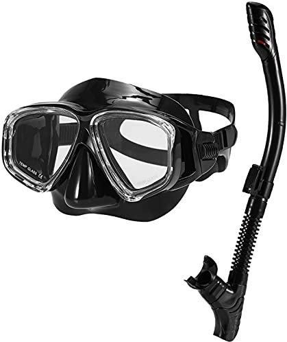 GeRRiT Taucherbrille, Vollgesichtsmaske, Tauchen, Tauchmasken, Schnorchelmaske, Unterwasser-Schnorchel-Set, Anti-Fog-Schnorchelbrille, Schwimmmaske für Erwachsene