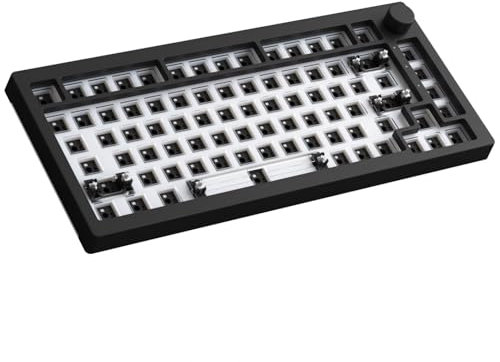 AKKO 5075S RGB QMK Barebone, ISO Layout - Dark Knight