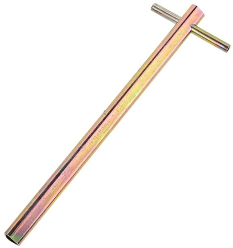 UKCOCO Clé De Porte D'ascenseur De Secours Triangle 200Mm: Clé Universelle En Métal-Clé De Levage Pour Clé Universelle D'ascenseur De Porte