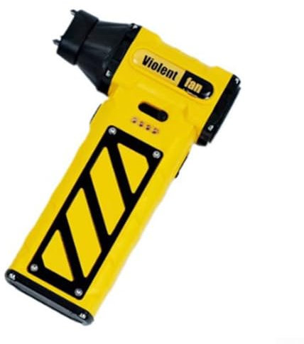 Oniissy Compressed Air Blower - Jet Dry Mini Blower 110000 RPM Compressed Air Spray, Super Fan Turbo Vacuum Cleaner Keypad Cleaning Kit for PC Cleaning Laptop Computers Keyboard(Yellow)