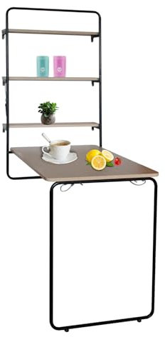 HTI living Wandklapptisch 3 in 1 Cora Küchentisch Schreibtisch