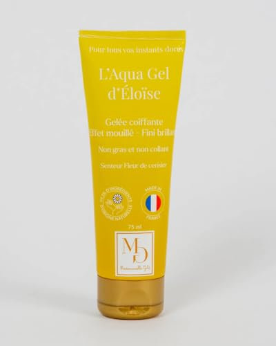 L'Aqua Gel d'Eloïse, Haargel im Wetlook, nicht fettend, nicht klebrig. Mademoiselle Gold