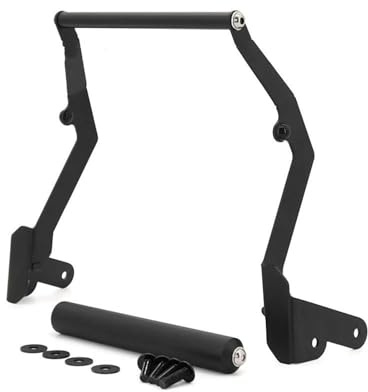 YFBH Soporte para Teléfono Móvil De Motocicleta con GPS para H&Onda CRF 1100L Africa Twin Adventure Sport CRF1100L Africa Twin 1100 Soporte De Navegación GPS(Negro 1)