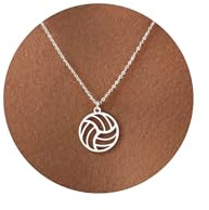 DCNCLADY Kette Silber Damen Sport Western Anhänger Schmuck Geschenk | 14K Versilbert,Mond,Stern,Schmetterling,Baseball,Davidstern,Leichtgewichtig,Sicherheitsnadel,Hypoallergen,Modischer Schmuck