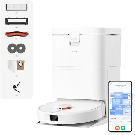 XIAOMI H50 Robot Vacumm Cleaner with Mop Function and Lifting Mop, 10000 Pa