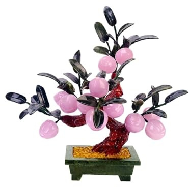 LIBANGRONG-888 Artificial Plants Artificial Bonsai Tree Faux Plants with Jade Pots for Home Table Office Desk Bedroom Simulation tree