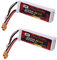 Jian Ya Na 3S 3000mAh 11.1V 3.0Ah Lipo batterie de remplacement 25C XT60 Fiche pour DJI Phantom 1 FC40 F450 F550 FPV 2 Packs