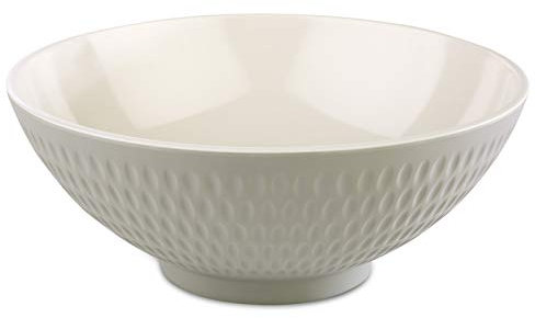 APS Asia Plus bol en mélamine presque incassable, bol en plastique empilable polyvalent, saladier, gris/crème, Ø 20 cm, 1,1 litre.