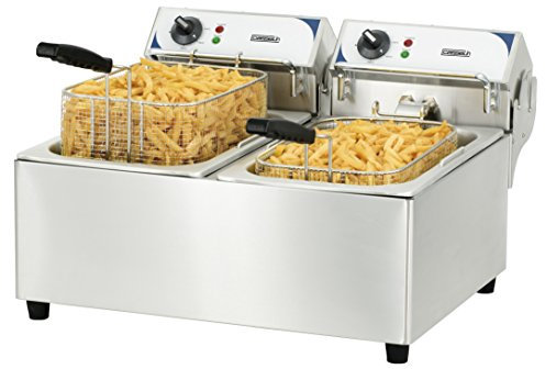 Casselin CFE102 - Friteuse électrique 2 x 10 litres