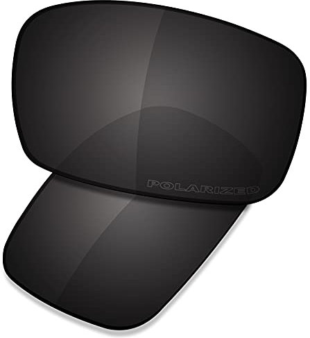 Saucer Premium Ersatzgläser für Oakley Crankshaft OO9239 Sonnenbrillen High Definition - Carbon Black Polarisiert