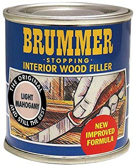 Brummer Interior Wood Filler Light Mahogany 250g