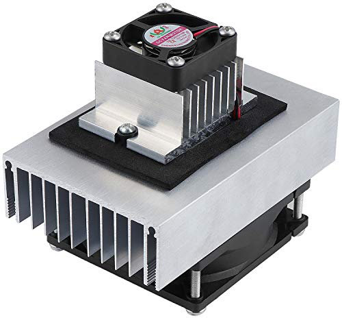 HSEAMALL Thermoelektrisches Peltier-Kühlsystem mit Halbleiter-Kühlsystem, 12 V, Gleichstrom, Leitmodul TEC1-12706 Peltier-Kühler-Kit