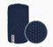 Mikos Baumwolle 100% Baby Strickdecke Kuschelige Decke ideal als Baby Decke, Erstlingsdecke, Wolldecke oder Baby Kuscheldecke 80x100 I 100x120 (1032) (Dunkelblau, 100 x 120)