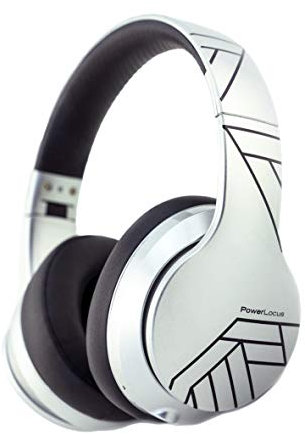 PowerLocus P6 Bluetooth Headphones Over Ear, Wireless Headphones, Super Bass Hi-Fi Stereo Sound, 40Hrs Battery Life,Soft Earmuffs, Headphones with Mic, Voice Assistant for iPhone,Android,Laptops,PC,TV