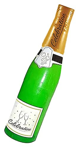 FAIRY TRENDZ Childrens Inflatable Celebration Bottle Toys Kids 73cm Blow Up Fancy Party Accessory