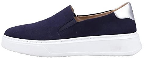 Hush Puppies Women's Corinne Slip On Cupsole Trainers, Navy, 4
