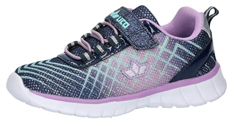 Lico Lenja Vs Mädchen Walkingschuhe, Marine Lila Türkis, 39 EU