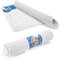 Dikots Soft Shower Mat non slip anti mould 60 x 40 cm - White Loofah style PVC mat for inside shower - Washable and Quick Drying anti slip shower Mat suitable for all Wet Surfaces