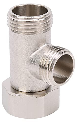 7/8 Duschkopf-Adapter, Messing Bidet T Adapter 3 Tee Connector Ventil Duschkopf Umstellventil für Sanitär Splitter WC Duschkopf