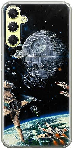 ERT GROUP Handyhülle für Samsung A34 5G Original und offiziell Lizenziertes Star Wars Muster 031 optimal an die Form des Handy angepasst, hülle aus TPU