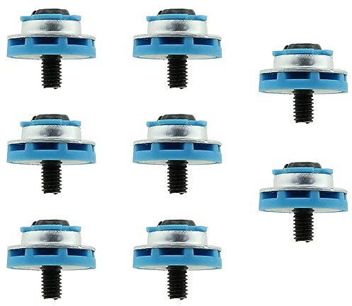 Heyous 8PCS 2.5 inch Hard Drive Mounting Screws for Screws Isolation Grommet Mute Mounting with HP 2.5 Inch HDD