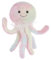 Apricot Lamb Quallen plüsch meerestiere Plüschtiere für Kinder, weiche niedliche Kuscheltier für Baby Mädchen und Jungen, Flauschige Quallen Mehrfarbig 26 cm