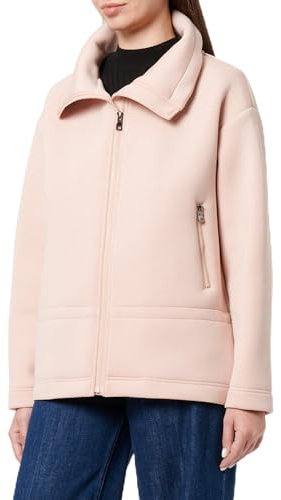 Geox Felpa da Donna in Pile Cameo Rose S_EU, Cameo Rose, S