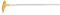 YWBL-WH T Handle Wrench, T Handle Wrench Extended Alloy Steel Tool Arm Hex End 400Mm Screwdriver Pump Jacks, Hex Keys