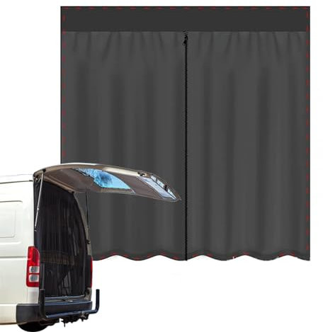 guoyjmm Heckklappe Flügeltür Kofferraumabdeckung Auto Heckklappe Moskitonetz Auto Heckklappe Netz mit Magnetverschluss Universal für SUV Wohnmobil Wohnwagen,165×210cm