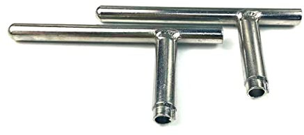 QiDAi 2pcs Tubular Lock Cylinder Lockpick Tool,Strong Lever Pick Set for File Cabinet Lock, Drawer Lock (Only Tool)