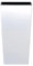 Stolmet Tall Flower Pot, Square Planter, Suitable for Indoor and Outdoor Usage, Perfect for Home and Garden Decoration, Capacity of 2L to 91.5L (White, 49 Litres)