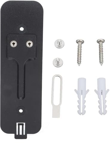 Aoveew Video Doorbell Backplate Visual Doorbell Back Plate Replacement Part with Card Extractor For Blink Video Doorbell (Black)