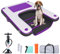 HEYLIFE Rampa inflable flotante para perros, escalera de agua para piscina de hasta 220 libras, color morado