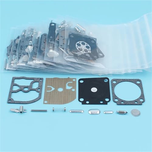 LAVAS Kit de reparación de carburador y diafragma for motosierra Stihl 017, 018, MS170, MS180, MS 170, 180 (ZAMA RB-77)