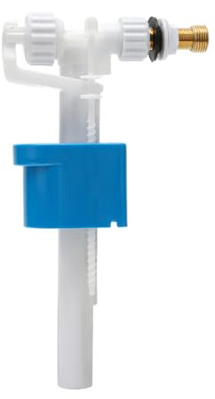 Pièces de rechange pour réservoir de chasse d'eau, flotteur, vanne de remplissage universelle G3/8 et G1/2, quantité d'eau réglable, réservoir de chasse d'eau, raccord en laiton, pour WC