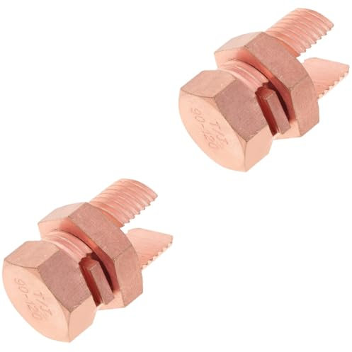 NUOBESTY 2 Stück Kabelschuh Drahtklemme für Hochwertige Verbindung für Verschiedene Kabeltypen für Niederspannungsanwendungen für Aluminiumdrähte Wetterbeständig und Leicht Tragbar