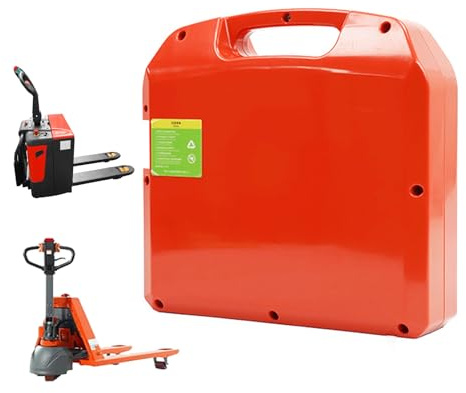JHKJ 24V 20Ah 30Ah 40Ah 60Ah Akku für Elektrogabelstapler, 48V 20Ah 30Ah Akku für Hubwagen, LiFePO4-Ersatzakku für 500W Motor CBD15J/SL15L3,24v 20ah