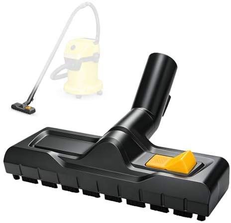 Bocchetta per Kärcher WD3, WD4, WD5, WD6, 35mm Bocchetta a Secco di Ricambio per Kärcher, Ricambi per Bocchetta di Pavimento per Aspirapolvere, Accessori per Aspirapolvere, Accessori per Pulitore a