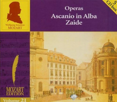 Mozart Edition, Vol. 21: Opern Ascanio in Alba Zaide