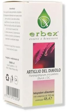 Erbex Trattamento Per Dolori Articolari E Reumatici Artiglio Diavolo, 160 Compresse