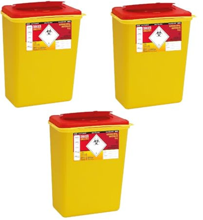 Kanülenabwurfbehälter 193530 11,0 Ltr. von carmesin.com Safe-Box