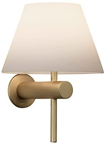 Astro Bathroom Wall Light, Metal, 40 W, Matt Gold