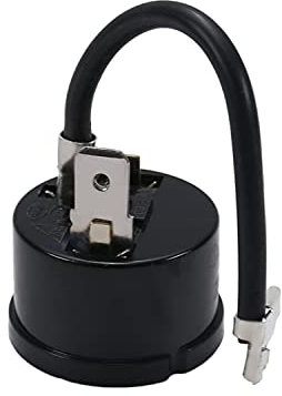 Othmro Compressor Protector Refrigerator Thermal Overload Protector 1/5HP 150W Compressor Replacement Part with Protective Cover 1pcs