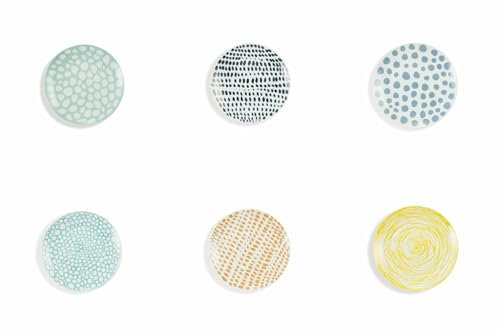 Set 6 marea piatto frutta 6 ass.